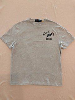 ポロ ラルフローレン Tシャツ グレーの画像