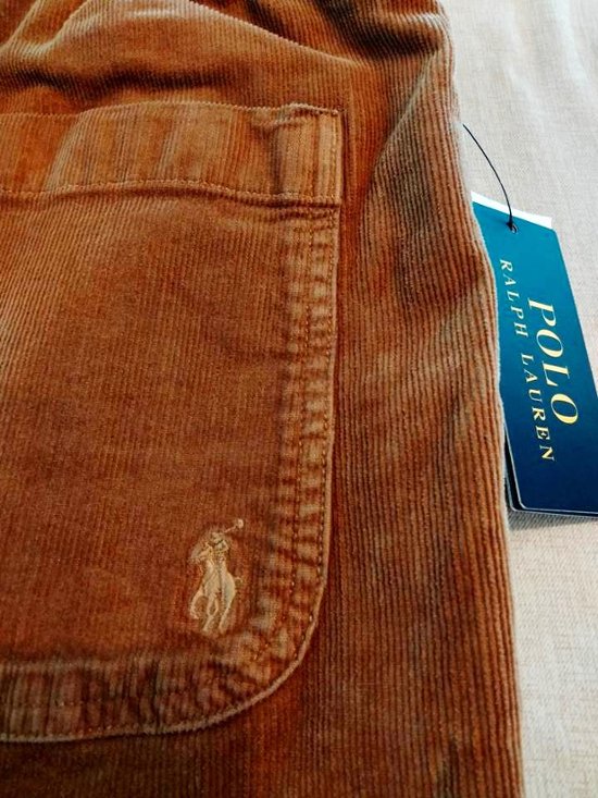 ポロ ラルフローレン コーデュロイパンツ ブラウン イージーパンツ polo ralph lauren パンツ画像