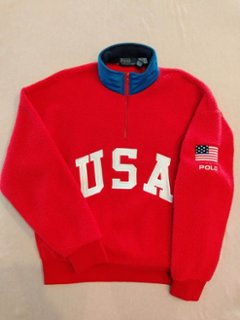 ポロ ラルフローレン フリース ジャケットの画像