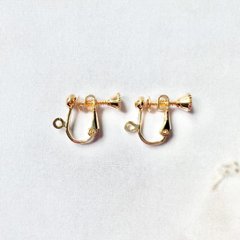 ビルマ翡翠と淡水パールのピアス/イヤリング画像