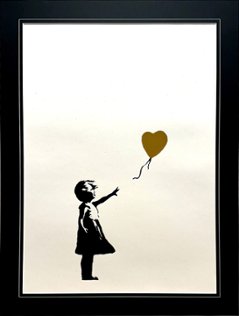 Banksy 「Girl With Balloon」の画像