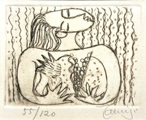 北川民治「版画」の画像