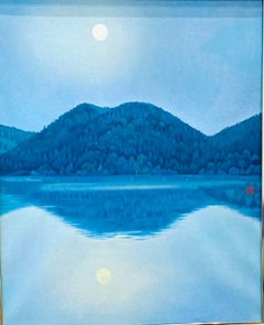 東山魁夷　月唱の画像