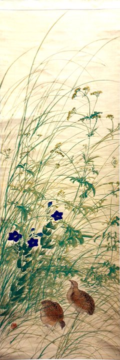 結城素明「花と苑」の画像