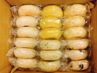 【送料無料】季節のベーグルセット３６個入（3個×１２種）の画像