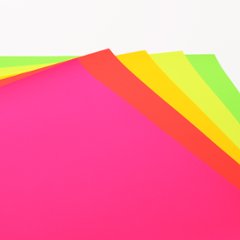 オリジナル 箔押しシール(蛍光紙・金銀ピカ)画像