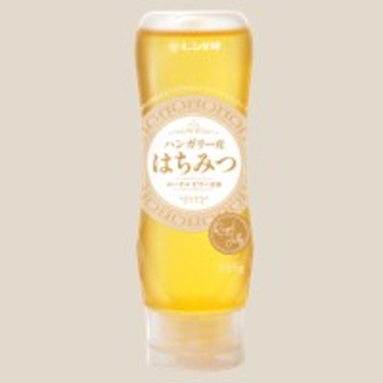 倒立容器 ハンガリー産ローヤルゼリー添加はちみつ画像