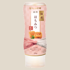 倒立容器 国産はちみつ190gの画像