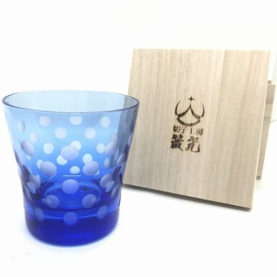 水玉天開ロックグラスの画像