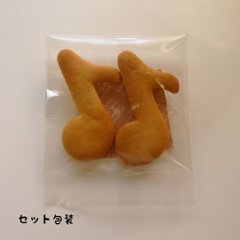 音符のクッキー画像