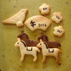 干支クッキー2026の画像