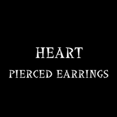 HEART PIERCED EARRINGSの画像