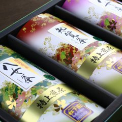 八女茶2本・知覧茶（カートン）各80ｇ×３画像