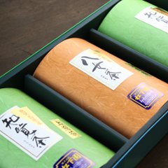 八女茶・知覧茶（カートン）各80ｇ×３の画像