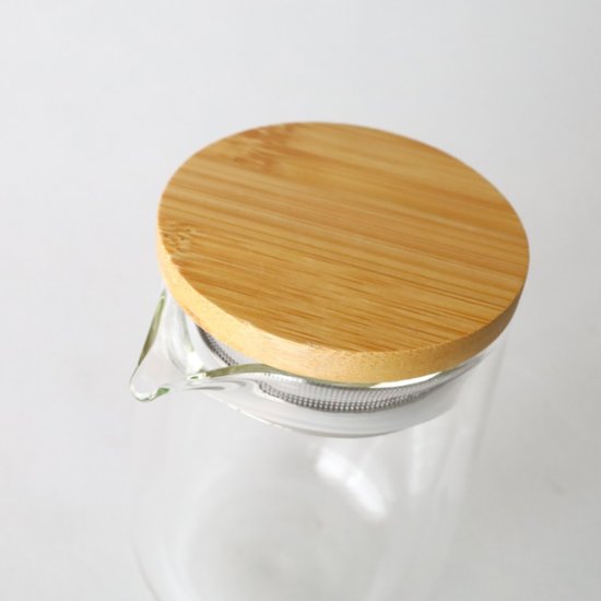 一人分にちょうどいい280ml　二層断熱 ガラス茶器【ギフトボックス入り】画像