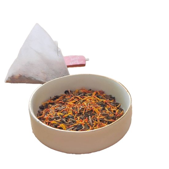 巡る癒しのギフトボックスセット（アロマキャンドル、重炭酸イオン入浴剤、なつめ茶、紅花ブレンド茶）画像