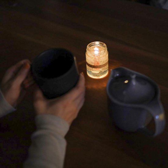 巡る癒しのギフトボックスセット（アロマキャンドル、重炭酸イオン入浴剤、なつめ茶、紅花ブレンド茶）画像