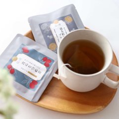 【メール便限定・送料無料】巡り宵のお茶お試しセット（巡る紅花ブレンド茶・宵のなつめ茶・ティーバッグ2個入り）の画像