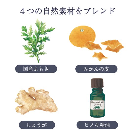 【浸かる更年期セルフケア】月夜の巡り湯 よもぎバスハーブ　【国産よもぎ入浴剤 5包セット】画像