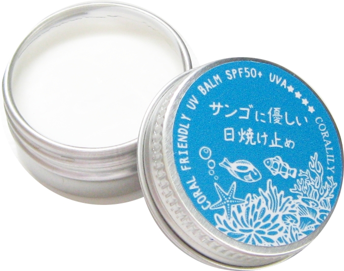 コーラリリー サンゴに優しい日焼け止め バームタイプ 14g画像