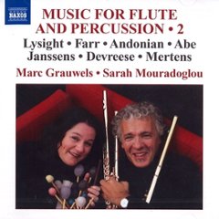 [CD] MUSIC FOR FLUTE AND PERCUSSION・2 / Marc Grauwelsの画像