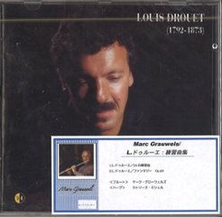 [CD] LOUIS DROUET ・ 25 études célèbres pour la flûte / Marc Grauwelsの画像