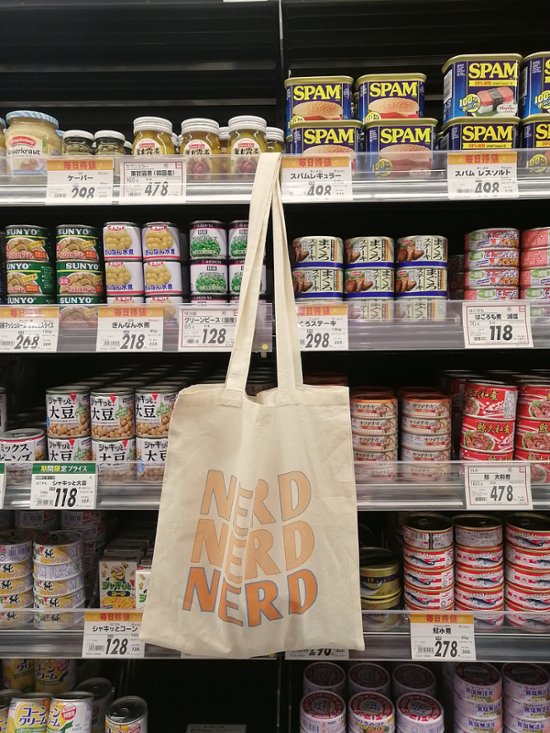  "NERD TOTE BAG"画像