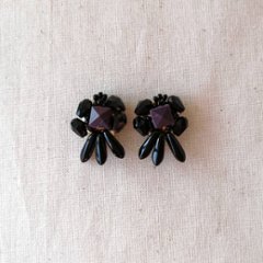 Black pearl Vintage Pierceの画像