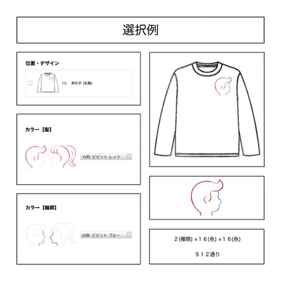 喧嘩しても向き合いたい２人のためのスウェット画像