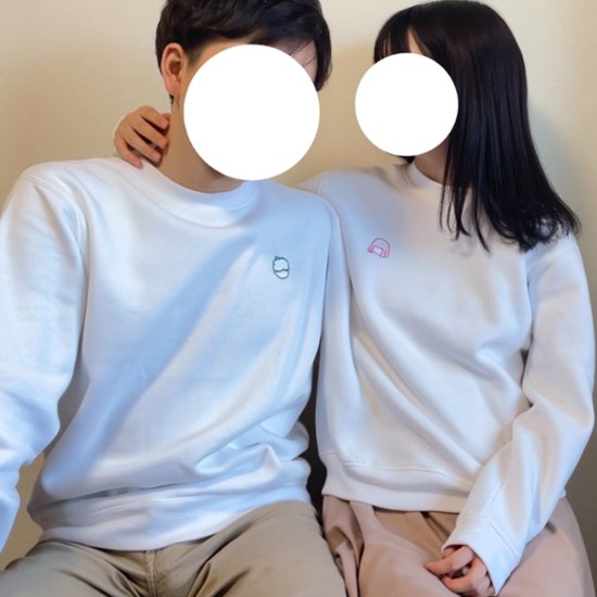 結婚生活を夢見る２人のためのスウェット画像