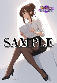 指パッチで異世界最強（ルビー05）A2ポスター（指紋が付きにくいマット加工）※送料込の画像