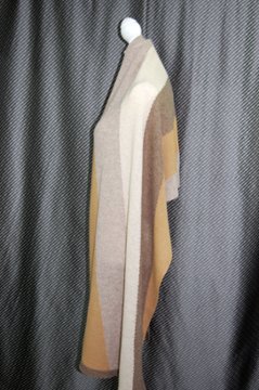 カシミヤニット　大判ストール画像