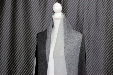カシミヤニット　大判ストール画像