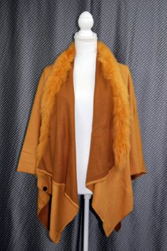 ニットストール　Foxトリムの画像