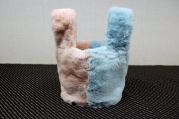 レッキスバイカラー　丸底ミニトートバッグ画像