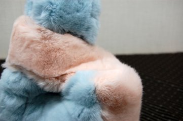 レッキスバイカラー　丸底ミニトートバッグ画像