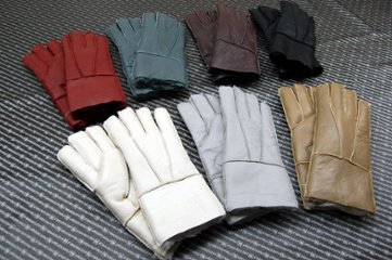ムートン　ダブルフェイスグローブ（ノーマル）の画像