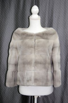 サファイアミンク　ショートジャケットの画像