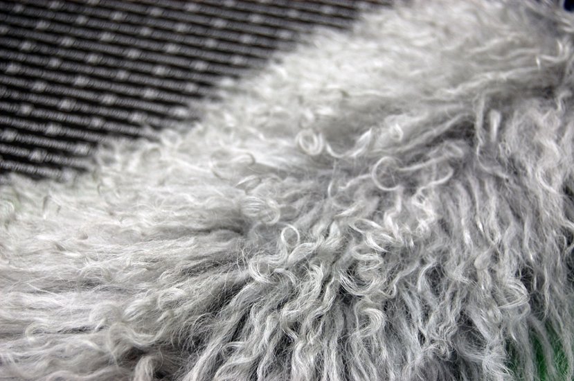 フォックス＆チベットラム　ロングマフラー画像