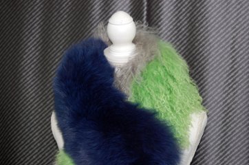 フォックス＆チベットラム　ロングマフラー画像