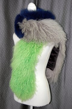 フォックス＆チベットラム　ロングマフラー画像