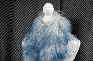 チベットラム　ロングマフラー画像