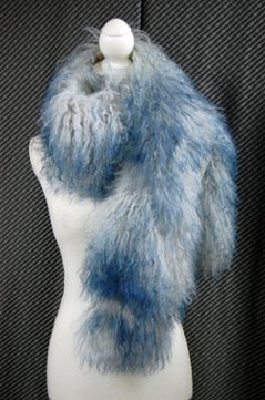 チベットラム　ロングマフラー画像