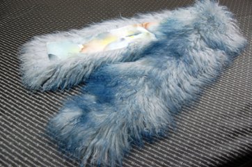 チベットラム　ロングマフラー画像