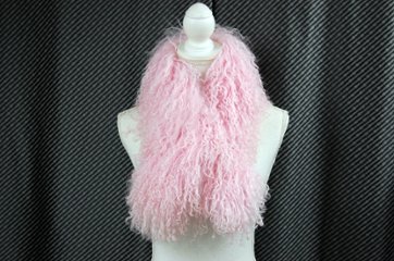 チベットラム　マフラーの画像