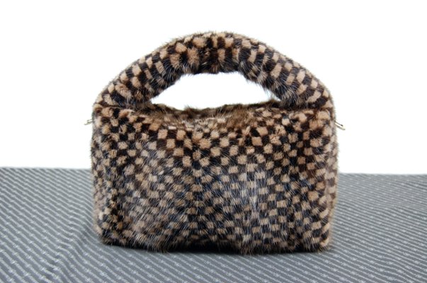 ミンク　ワンハンドルバッグの画像