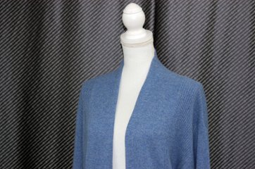 カシミヤニット　ロングカーディガン画像