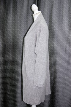 カシミヤニット　ロングカーディガン画像