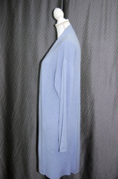 カシミヤニット　ロングカーディガン画像