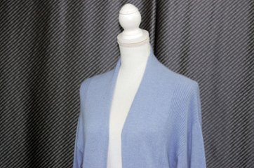 カシミヤニット　ロングカーディガン画像